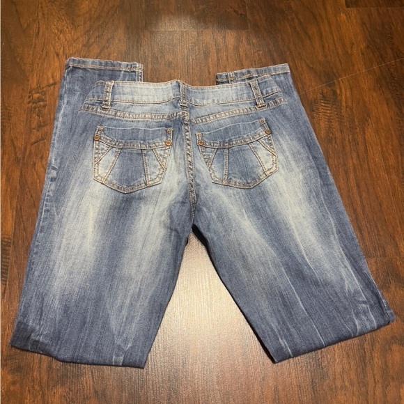 ARDEN B women’s distressed Cropped Pants Size 4 26 x 31 EUC vintage Y2K fashion - Picture 4 of 11